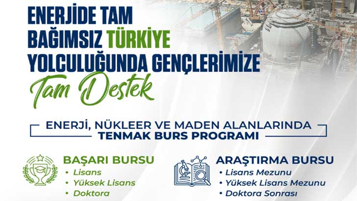TENMAK Başarı Ve Araştırma Bursu 2026-2027