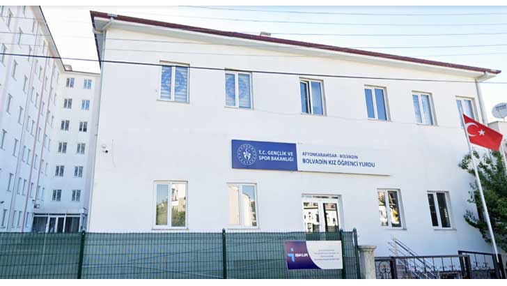 Afyonkarahisar Bolvadin KYK Kız Öğrenci Yurdu