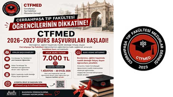 Cerrahpaşa Tıp Fakültesi Mezunlar Derneği Bursu