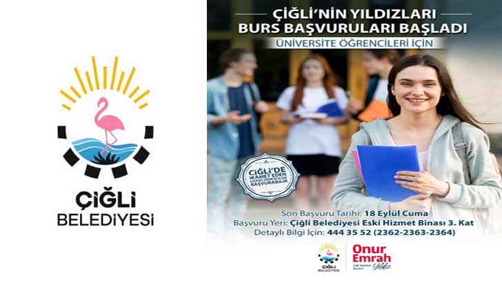 Çiğli Belediyesi Çiğli’nin Yıldızları Bursu 2026-2027
