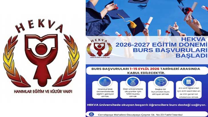 HEKVA Burs Başvuruları