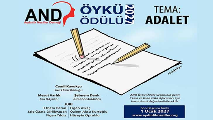 Aydınlık Nesiller Derneği AND Öykü Ödülü