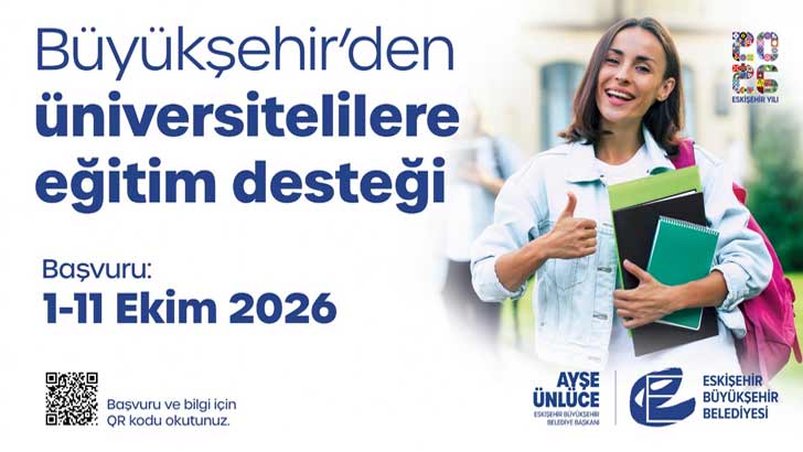 Eskişehir Büyükşehir Belediyesi Eğitim Desteği Bursu 2026-2027