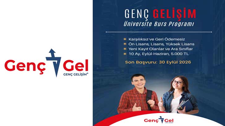 GençGel Genç Üniversiteli Bursu 2026-2027