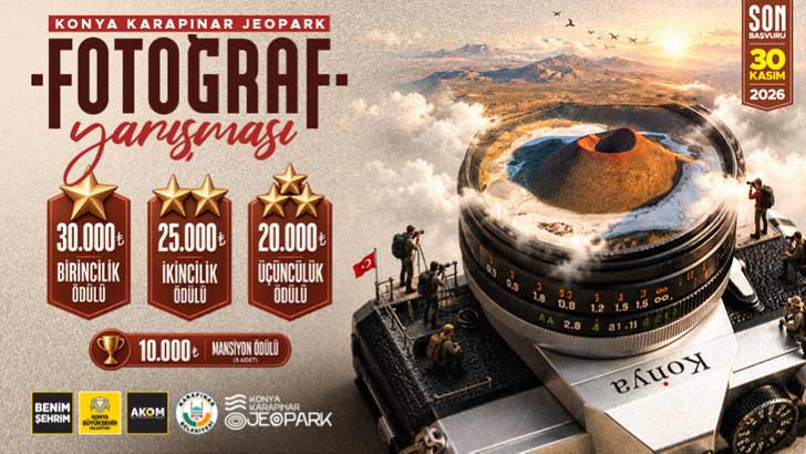 Konya Belediyesi Karapınar Jeopark Fotoğraf Yarışması
