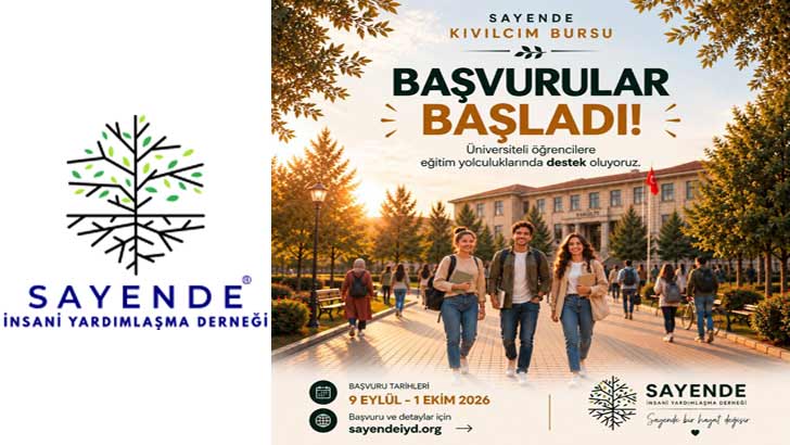 Sayende Kıvılcım Bursu 2026-2027