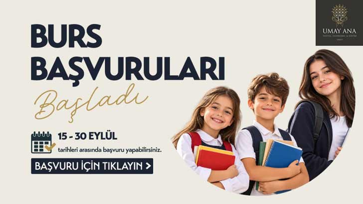 Umay Ana Sosyal Dayanışma Ve Eğitim Vakfı Bursu 2026-2027