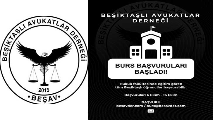 Beşiktaşlı Avukatlar Derneği Bursu 2026-2027