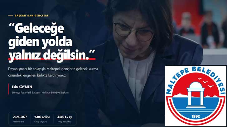 Maltepe Belediyesi Genç Üniversiteli Bursu 2026-2027