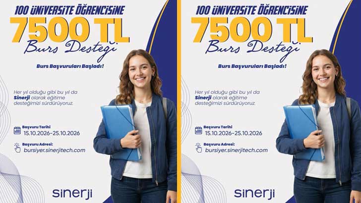 Sinerji İleri Teknoloji Bursu 2026-2027