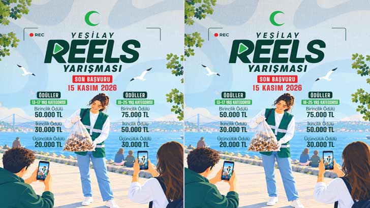 Yeşilay Bağımlılıklar Konulu Reels Yarışması