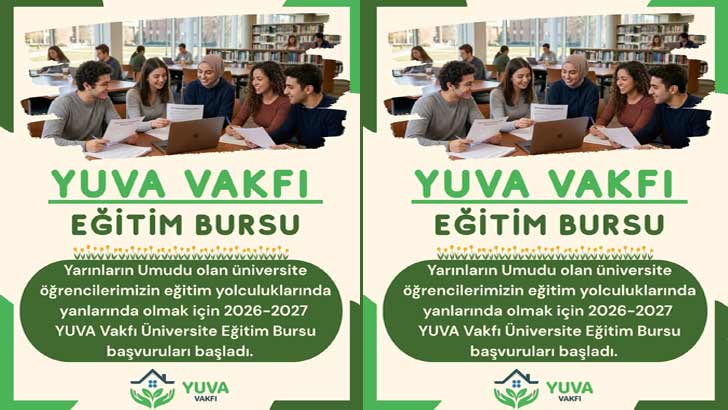 Yuva Yarınlara Umut Vakfı Eğitim Bursu 2026-2027